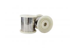 China CuNi44 Alloy Flat Wire Bright Surface With High Resistance Electrical Elements Use supplier