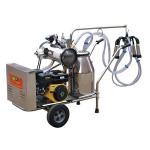 50KPa Single Bucket Trolley Milking Machine With Gasoline Engine for sale