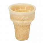 72mm Length Custom Wafer Cones , Cool Ice Cream Sugar Cone for sale
