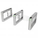 Manufacturing Ip54 Low Noise SS304 Pedestrian Security Swing Turnstile Gates for sale