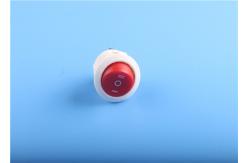 China UL Approval Round Rocker Switch 22MM Latching With Nylon / PC Shell Material supplier