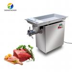 Fresh Frozen Beef Butcher Mincer Machine ,  Pork Chicken Electric Meat Grinder Mincer for sale