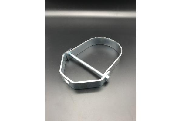 3/4'' 24'' Custom Size Zinc Plated Pipe Clamp Clevis Hanger