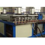 Single Screw Extruder PC PP Plastic Hollow Sheet Extrusion Line , Hollow Board Making Machine for sale