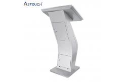 China 19 Inch Android Touch Screen Kiosk With Printer For Advertising & Information supplier