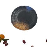 Round 12 Inch Melamine Picnic Plates Dinnerware Galaxy Pattern for sale