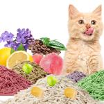 Flushable Tofu Litter Cat Kitty Deodorization Easy Scoop Clumping
