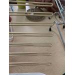 Imitating Gold Plating Stainless Steel Wire Forming For Custom Products Golden Surface for sale