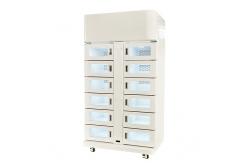China Temperature Adjustable Refrigerated Locker Smart Fresh Android System supplier