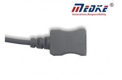 China Dual Pin HP MEDKE Medical Temperature Probe Adapter supplier