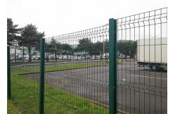 China OHSAS Heat Treated V Mesh Security Fencing 1030mm To 2430mm High supplier