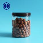 710ml 24oz Leak Proof Plastic Packaging Jar Wide Mouth Peanuts Popcorn Food Storage for sale