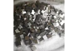 China Density 19.2g/Cm3 Pure Tungsten Cube 10mm For Weight Balancing supplier