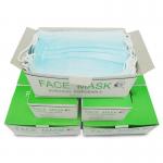 3 Ply Disposable Surgical Mask , Earloop Face Masks For Germ Protection for sale