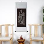 50*134cm Chinese Medicine Meridian Chart Xiuzhen Map