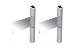 China Bidirectional DC Brushless Tubular Swing Barrier Turnstile supplier