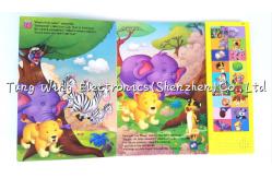 China Baby Sound Book 18 Push Button Sound Module Indoor Educational Board Book supplier