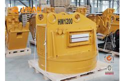 China High Temperature Excavator Round Lifting Magnet For Scraps Attachment supplier