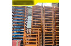 China 2-4 Layers and Blue Wire Mesh Pallet Cage with Move Structure supplier