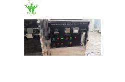 China 50W Flammability Testing Equipment Surgical Facial Flame Retardant Tester supplier