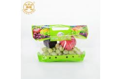 China Recycle Vegetables Custom Printed Stand Up Pouches Zipock Clear Plastic Packing Bags supplier