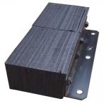 Horizontal Laminated Rubber Dock Bumpers Rectangular Loading Dock Rubber Bumper