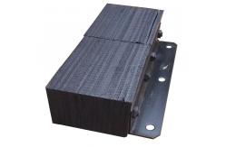 China Horizontal Laminated Rubber Dock Bumpers Rectangular Loading Dock Rubber Bumper supplier