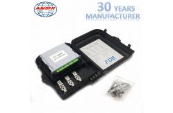 China SC APC 8 Core IP65 PLC Splitter Fiber Distribution Box supplier
