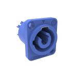 IP44 3pin indoor  Circular powercon male socket Blue Connector for LED Screen for sale