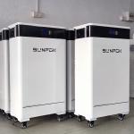 Solar System 15kwh Floor Mounted 51.2V 300Ah Lifepo4 Battery 8000 Cycles Wifi Screen Available for sale