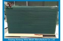 China Strongly Double Loop Wire Fence , Twin Wire Mesh Fencing Easy Installation supplier