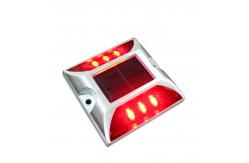 China Flashing Light LED Solar Square Road Stud Advanced Road Safety and Marking Solution supplier