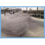 Galvanized Hexagonal 80X100mm Hesco Wire Mesh Gabion / Gabions