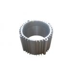 Customized Industrial Aluminium Profile / Aluminum Extrusion Motor Shell with Sand Blasting for sale