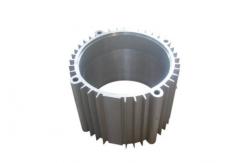 China Customized Industrial Aluminium Profile / Aluminum Extrusion Motor Shell with Sand Blasting supplier
