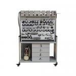 Educational Electro Pneumatic Trainer Kit Workbench Double Side  230V 50HZ for sale