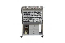 China Educational Electro Pneumatic Trainer Kit Workbench Double Side  230V 50HZ supplier
