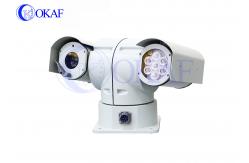 China DC 10.5V RS485 150M IR 20x Optical Zoom vehicle PTZ Camera supplier