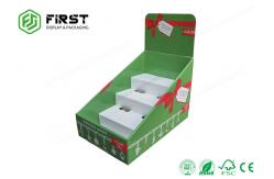 China Easy Assembly Custom Logo Printing Portable Retail Cardboard Counter Top Display Boxes supplier