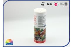China Cardboard Composite Paper Tube For Spice Storage Seasoning Cans With Shaker supplier