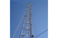 China wifi radio Communication Lattice Guyed Wire Tower supplier
