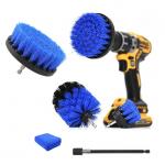 Sustainable Car Cleaning 6Pcs Power Drill Brush Kit 9cm Medium Hard for sale