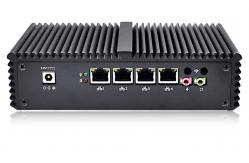 China Intel Core I5 Mini Pc With 4xLAN Ports , Dual Hdmi Mini Pc For Industry Project supplier