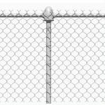 Customized Hexagonal Diamond Pvc Coated Cyclone Iron Wire Mesh Metal Netting Panel Galvanized Industry Chain Link Fence for sale