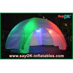 Inflatable Nightclub 5 Legs LED Lighting Inflatable Spider Inflatable Dome Tent With CE / UL Blower for sale