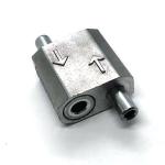 Natural Anodized Aluminum Brass Cable Grip Connector For All Connections for sale