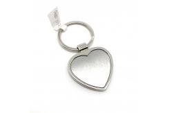 China Customized Logo Metal Keychain Holder Durable and Practical Design supplier