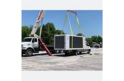 China 16ft Digital LED Advertising Box 3 Sides P6 LED Billboard Mounted on Truck supplier