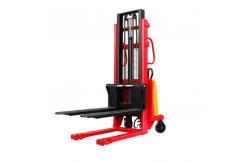 China Self Lifting Electric Pallet Stacker Machine 1.5 Ton 3M Pallet Stacker supplier