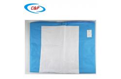 China Non Woven Disposable Pelviscopy Laparoscopy Drape Pack Blue supplier